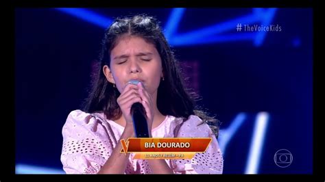 The Voice Kids Bia Dourado Cantou Someone You Loved Globo Ao Vivo 11