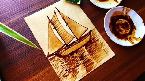 Coffee Painting For Beginners Basic Coffee Painting Tutorial Step