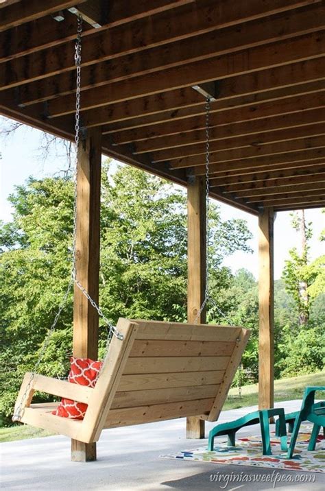 Diy Porch Swing Plans Porch Swing Bed Patio Swing Outdoor Swing Diy