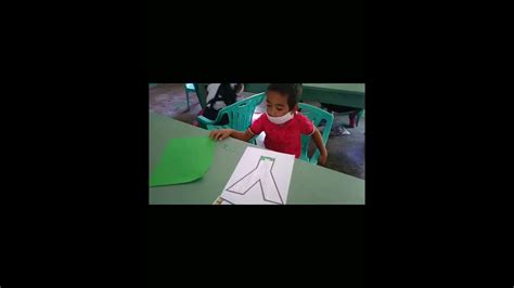 Kinder Loves Paper Mosaic Letter Y Upper Case Youtube