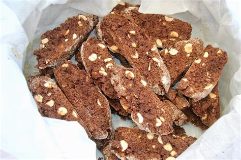 Chocolate Hazelnut Biscotti With A Hint Of Orange Tin And Thyme