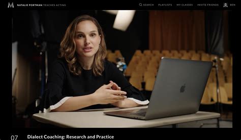 Natalie Portman Teaches Acting Masterclass Review Benjamin Mcevoy