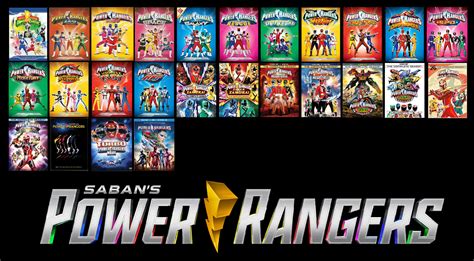Power Rangers The Complete Series Dvds By Jakobmiller2000 On Deviantart