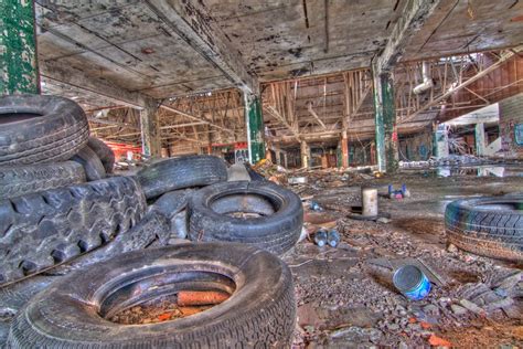 Detroit Ruins Packard Plant Ruins 3 Farzinphoto