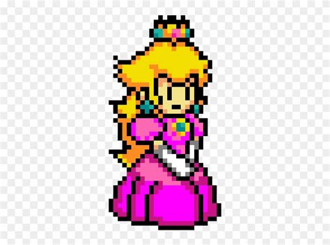 How To Draw Princess Peach Super Mario Bros Pixel Art Drawing Images