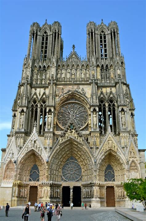 Reims Cathedral Reims France French Cathedrals French Gothic