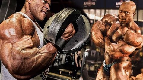 Phil Heath Arms Raw Entrenando Los Biceps 2018 Youtube
