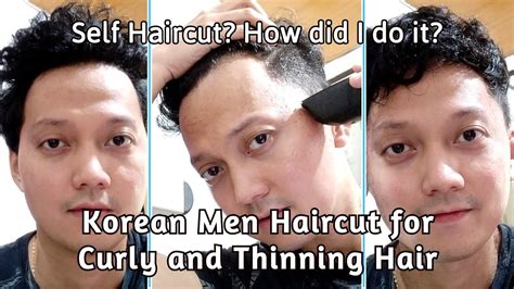 Two block haircut is compatible with curly hair type. Best Korean Haircut for Curly and Thinning Hair | Two ...