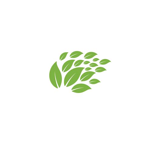 Nature Leaf Logo Design Vector Illustration Icon Element 609829 Vector