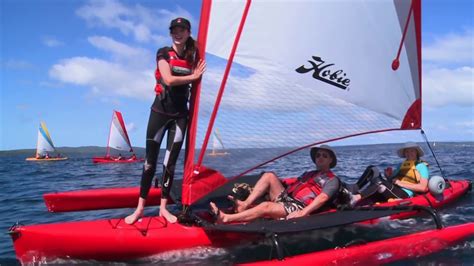 Since 1950, hobie has been in the business of shaping a unique lifestyle based around fun, water, and quality products. Family Fun on Hobie Mirage Island Sail Kayaks - YouTube