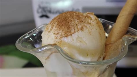 Helado de arroz con leche de coco Un postre fácil de hacer en estos