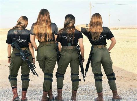 Idf Israel Defense Forces Women Military Girl Idf Women Military Women
