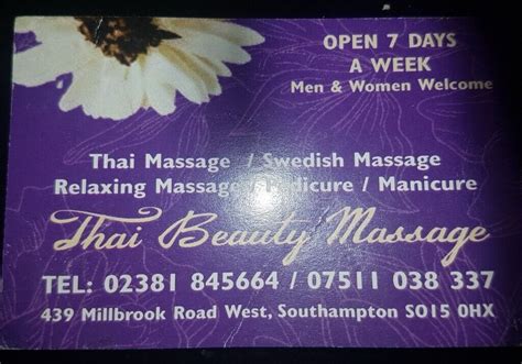thai beauty massage in southampton hampshire gumtree