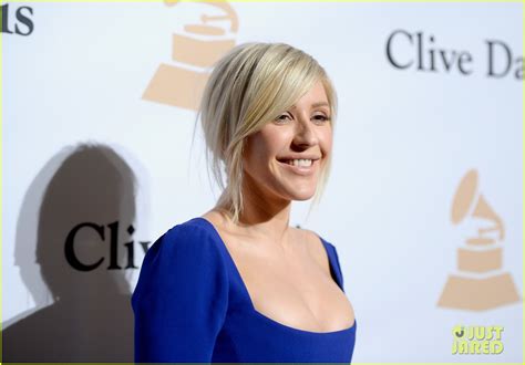 Ellie Goulding Elle King Prep For Grammys At Clive Davis Party