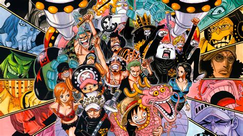 One Piece Straw Hat Crew Wallpaper 4k