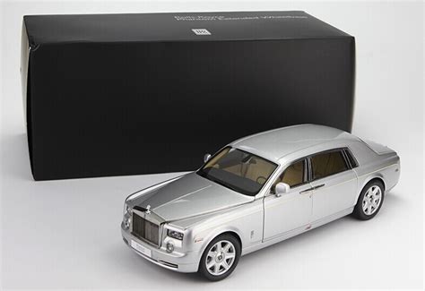 118 Kyosho Rolls Royce Phantom Extended Wheelbase Ewb Silver