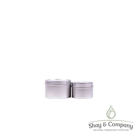 4 Oz Candle Tins With Lids Bulk Shay And Company