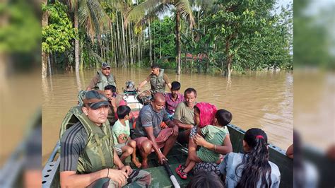 Assam Floods Death Toll Rises To 14 As Situation Remains Grim In Four