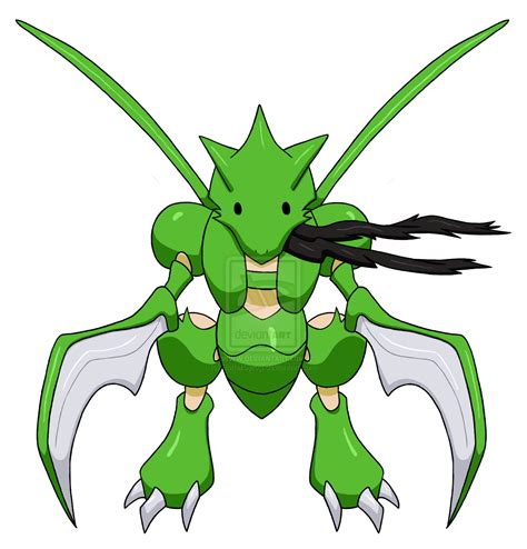 My Pokemon Scyther By Cattreats On Deviantart