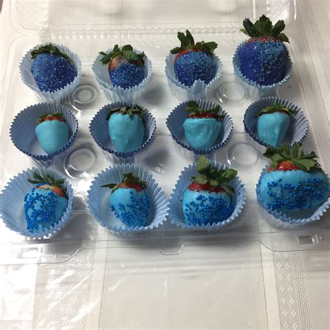 50 Shades Of Blue Chocolate Covered Strawberries Chocolate Covered Strawberries Blue