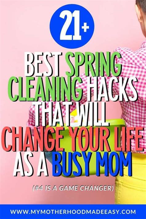 21 Best Spring Cleaning Hacks For Busy Moms You Need To Know My Motherhood Made Easy