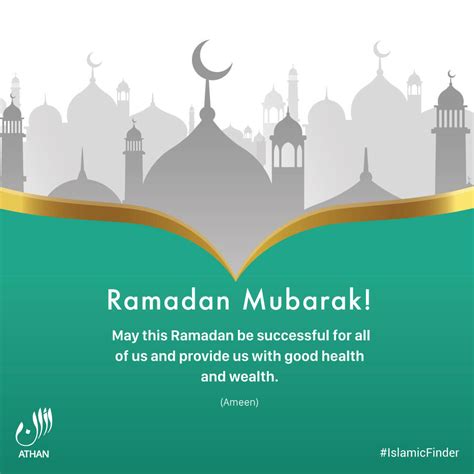 This is an almost 30 days (sometimes 29 days) festival when muslims do fasting. Ramadan Mubarak Greetings Image | IslamicFinder