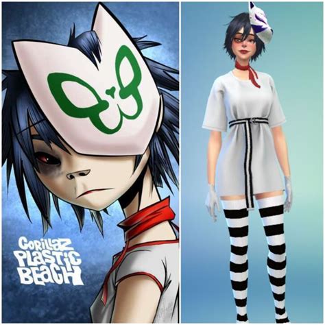 🟢cartoon Characters In Sims 4🟢 On Tumblr Gorillaz Sims 4 Cartoon