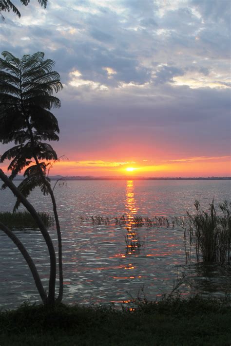 On The Shores Of Lake Victoria In Tanzania Here Comes The Sun And