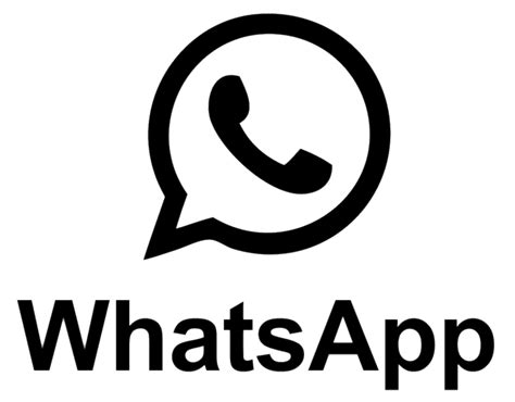 Logotipo De Whatsapp Completo Png Transparente Stickpng