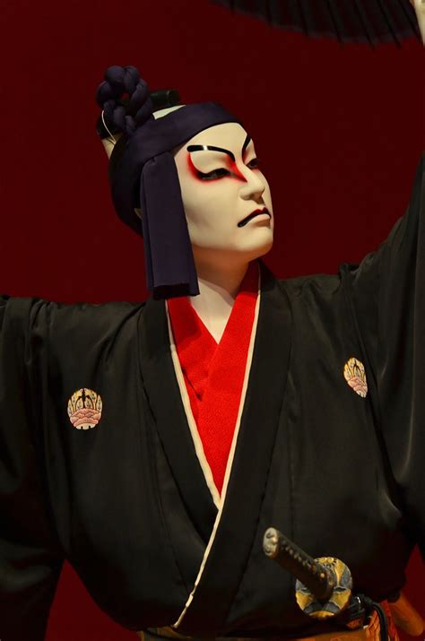 Japanese Kabuki Actor Picture Taken At Edo Tokyo Museum To Flickr