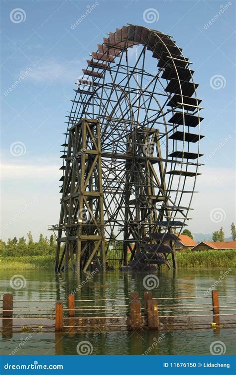 Waterwheel Stock Photo Image Of Irrigation Epuipment 11676150