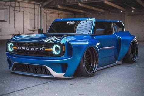 This Slammed Ford Bronco Gt Supercar Mashup Is Oddly Satisfying Gallery