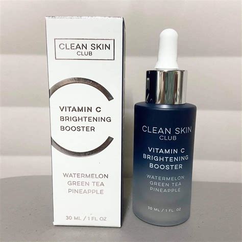 Clean Skin Club Vitamin C Brightening Booster 30ml Beauty And Personal