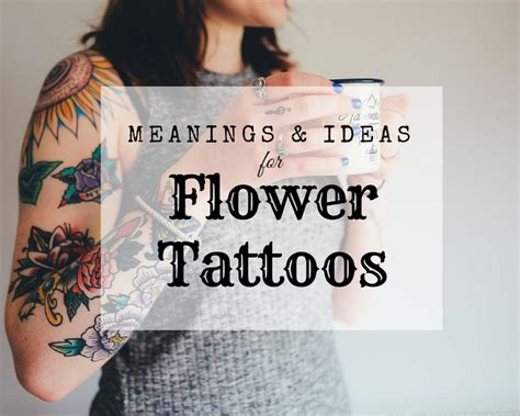 Inspiring Flower Tattoo Ideas Designs And Meanings Tatring