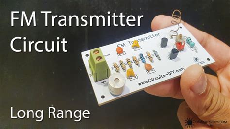 High Range Fm Transmitter Circuit Using 2n3904 Transistors