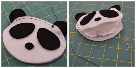 Mood Diy Felt Panda Pattern Weights