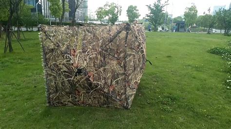 Camo Pop Up Camouflage Tents Portable Deer Ground Hunting Blind Buy