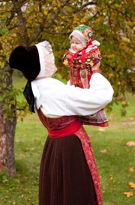 Sweden Folklore Folk Costume Costumes Folk Dresses World Cultures