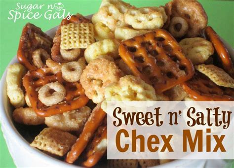 spice gals sweet n salty chex mix recipes with soy sauce snack mix recipes garlic recipes