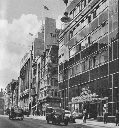 Fleet Street 1955 Cas Oorthuys Flashbak