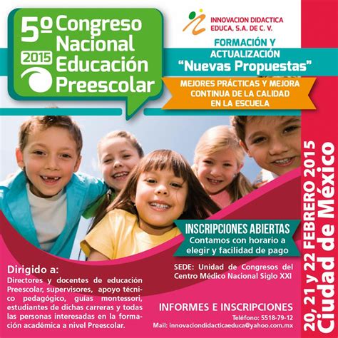 5 Congreso Nacional De Educación Preescolar 2015
