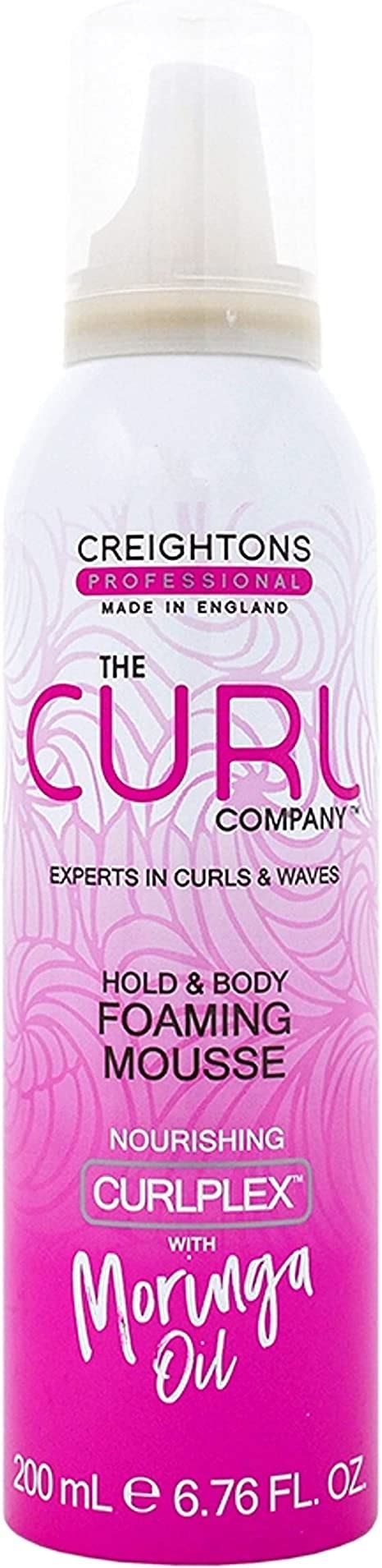 The Curl Company Hold And Body Foaming Mousse 200 Ml Defines Curls