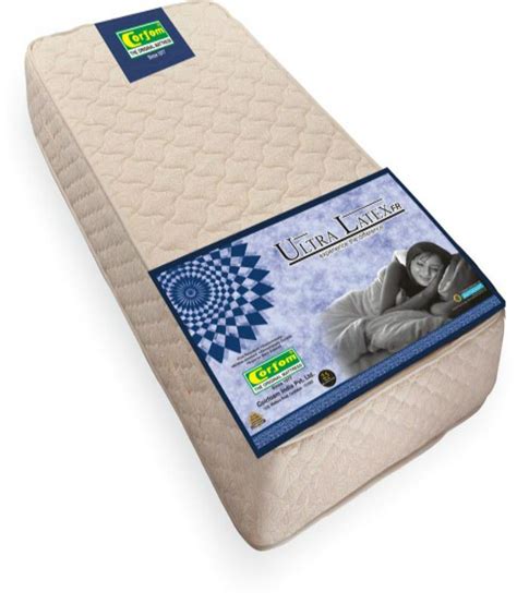 Latex mattresses are usually on the firmer side and provide best back support. Coirfoam Ultra Latex Mattress - King - Buy Coirfoam Ultra ...