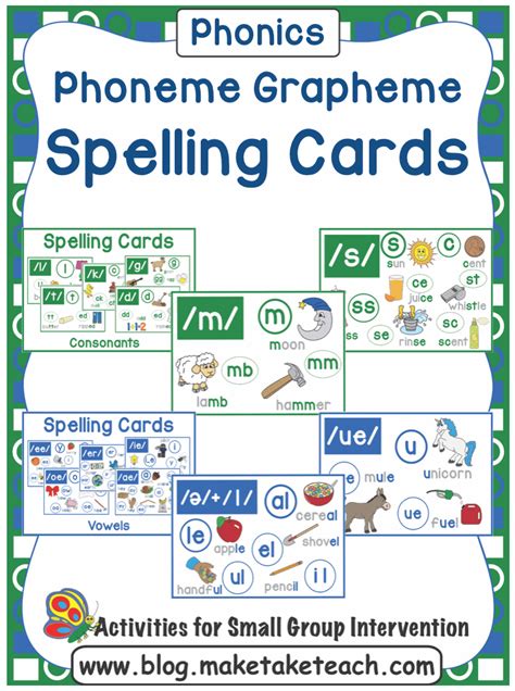 Phoneme Grapheme Posters And Resources Make Take And Teach