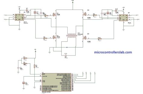 Modified sine wave harmonic analysis. DsPIC33F microcontroller based pure sine wave inverter