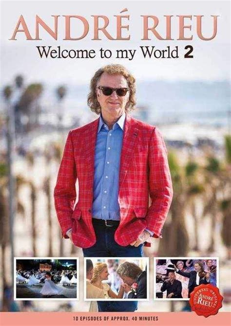 Andre Rieu Welcome To My World 2 Dvd Box Set Free Shipping Over £