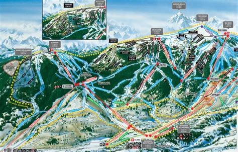 Aspen Snowmass Plan Des Pistes De Ski Aspen Snowmass
