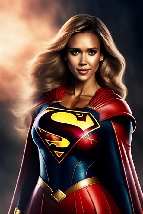 Jessica Alba As Supergirl By Stevecampsout On Deviantart