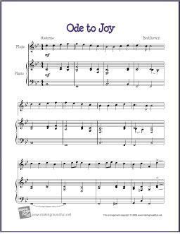 Download and print free beethoven piano sheet music. Ode to Joy (Beethoven) | Ode to joy