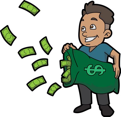 Money Clipart Png Characters